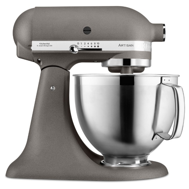 Миксер Artisan 4.8L, Модел 185, цвят “Imperial Grey” - KitchenAid