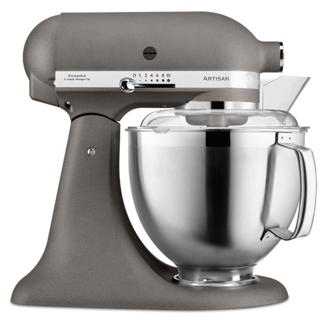 Миксер Artisan 4.8L, Модел 185, цвят “Imperial Grey” - KitchenAid