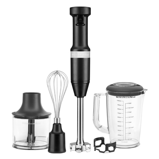 Ръчен пасатор, 180W, Matte Black - KitchenAid