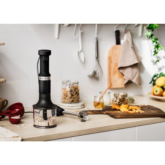 Ръчен пасатор, 180W, Matte Black - KitchenAid
