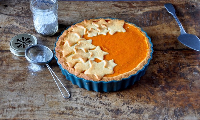 Тава за тарт, керамична, 28 см/1,98 л, Mediterranean Blue - Emile Henry