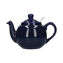 "Фармхаус" Чайник, изработен от керамичен, 1500 мл, Кобалт Блу оцветен – марка "Лондон грънчарство"