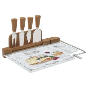 Комплект за сервиране на сирена "Les Fromages" от 6 части, 31,5 x 20 см - Easy Life