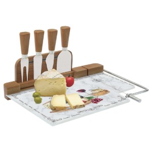 Комплект за сервиране на сирена "Les Fromages" от 6 части, 31,5 x 20 см - Easy Life