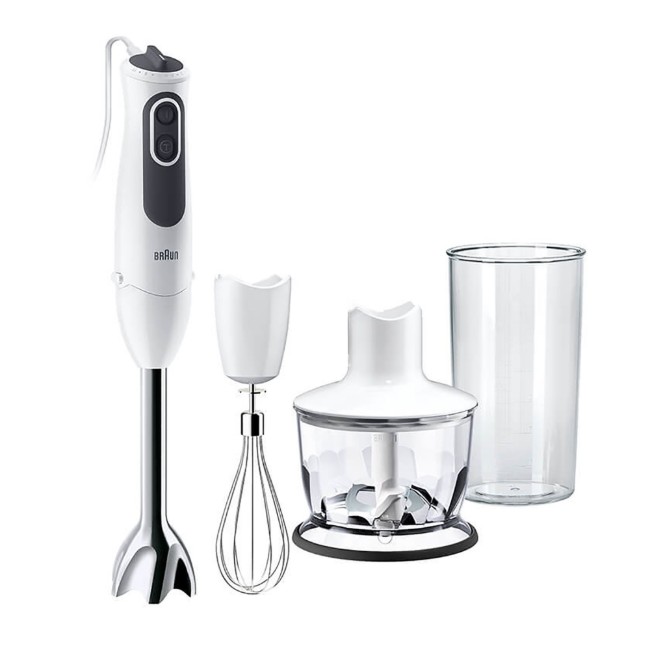 Вертикален пасатор "MultiQuick 3 Vario", 750W, бял - Braun