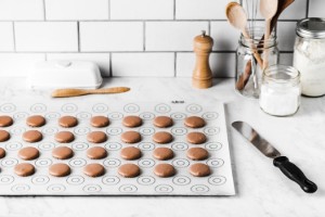 Подложка за печене Macarons, силиконова, 40 x 30 см - de Buyer