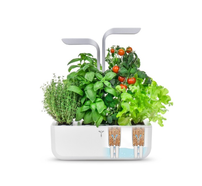 Кутия за сеялка, 33 × 18,5 × 45 cm, "SMART Garden", Arctic White - Veritable