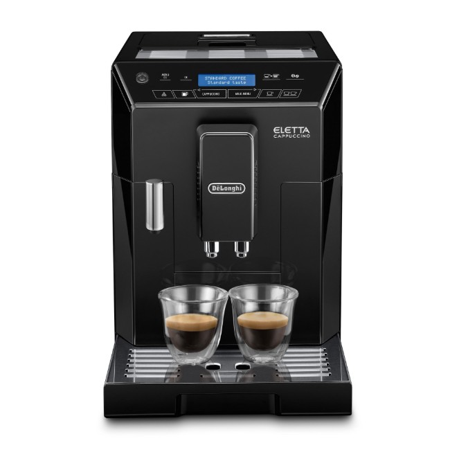 Автоматична еспресо машина, 1450W, "Eletta Cappuccino", Черен - De'Longhi