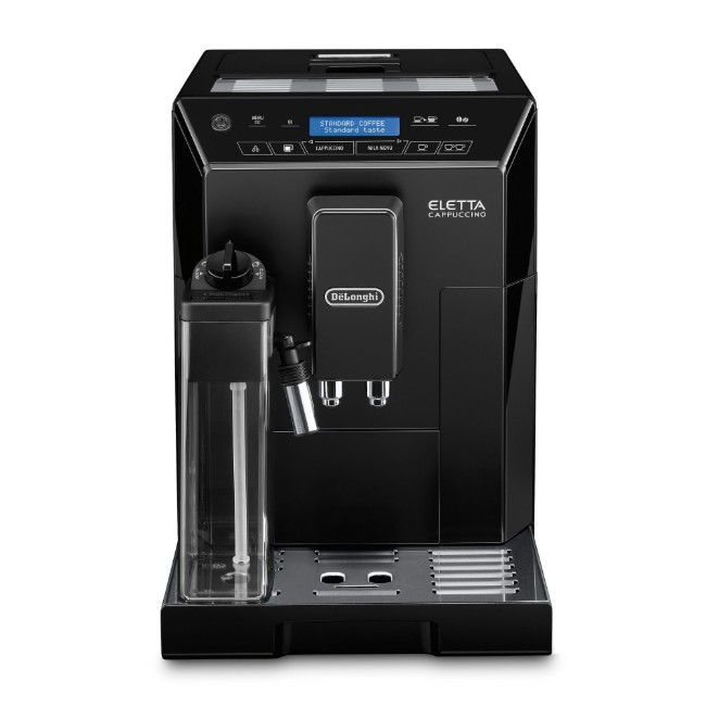 Автоматична еспресо машина, 1450W, "Eletta Cappuccino", Черен - De'Longhi