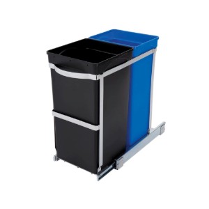 Прибиращ се кош за боклук, с отделения, 35 L - simplehuman