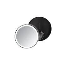 Джобно огледало за грим, със сензор, 10,4 см, "Компакт", Черно - марка "simplehuman"