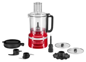 Кухненски робот, 2.1L, 250W, цвят "Empire Red" - KitchenAid