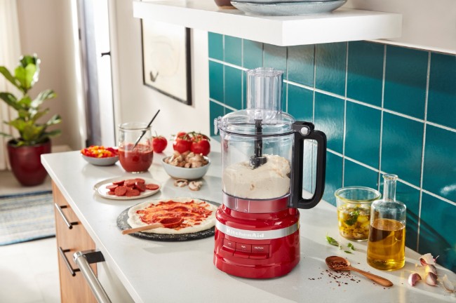 Кухненски робот, 2.1L, 250W, цвят "Empire Red" - KitchenAid