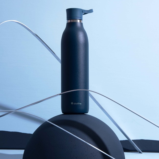 Бутилка от неръждаема стомана, 600ml, "Cityloop Thermavac", Deep Navy - Aladdin