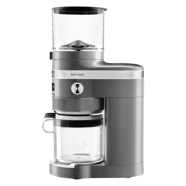 Електрическа кафемелачка "Artisan", цвят "Medallion Silver" - марка KitchenAid