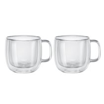 Комплект чаши за капучино от 2 части, боросиликатно стъкло, 450 ml, "Sorrento Plus" - Zwilling