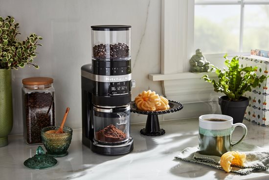 Електрическа кафемелачка "Artisan", цвят "Onyx Black" - марка KitchenAid
