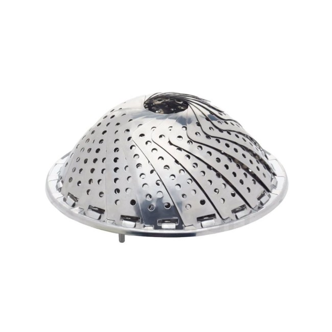 Регулируема кошница за готвене на пара, 23 см, неръждаема стомана - Kitchen Craft