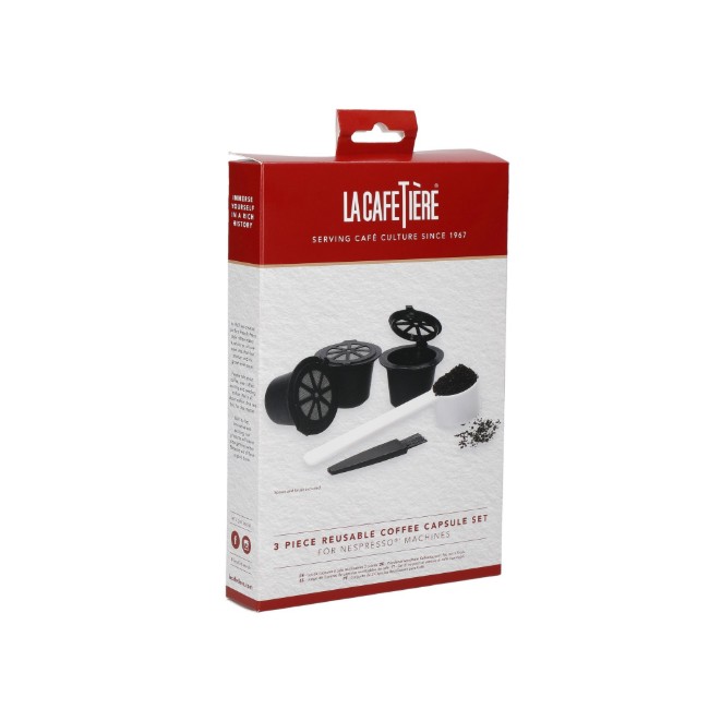 Комплект от 3 капсули за многокапиталови за машината Nespresso - La Cafetiere