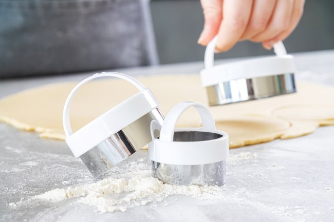 Комплект формички за бисквитки, 3 части, във формата на кръг - Kitchen Craft