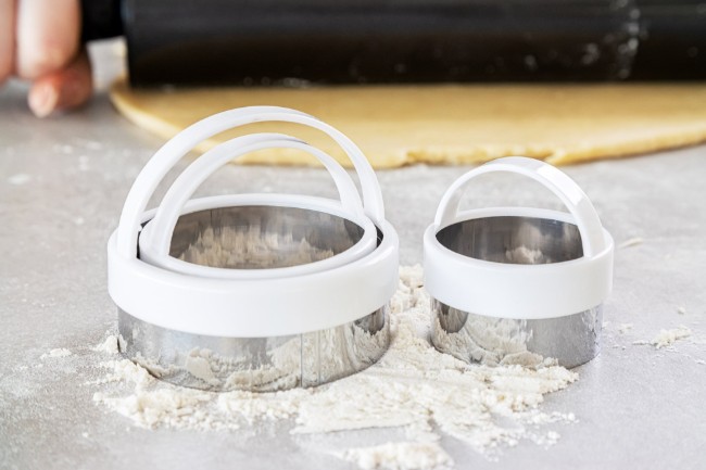 Комплект формички за бисквитки, 3 части, във формата на кръг - Kitchen Craft