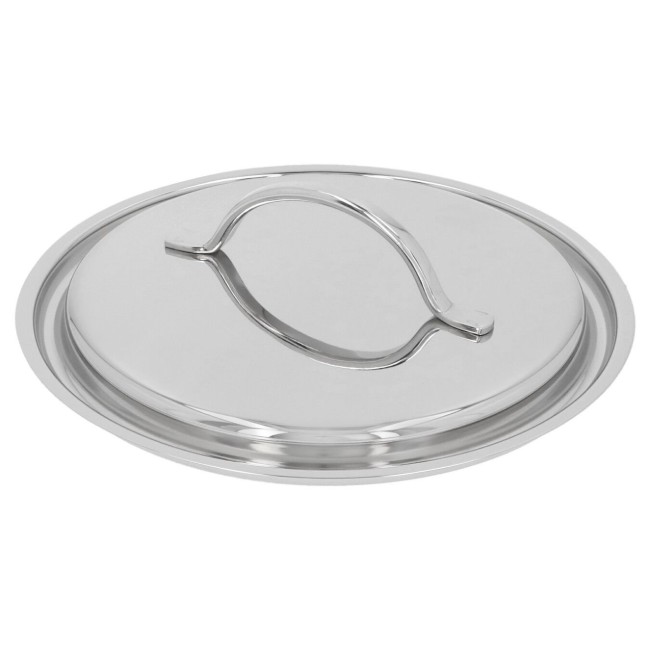 Тенджера с капак, 22 см / 4 л, неръждаема стомана, "Resto" - Demeyere