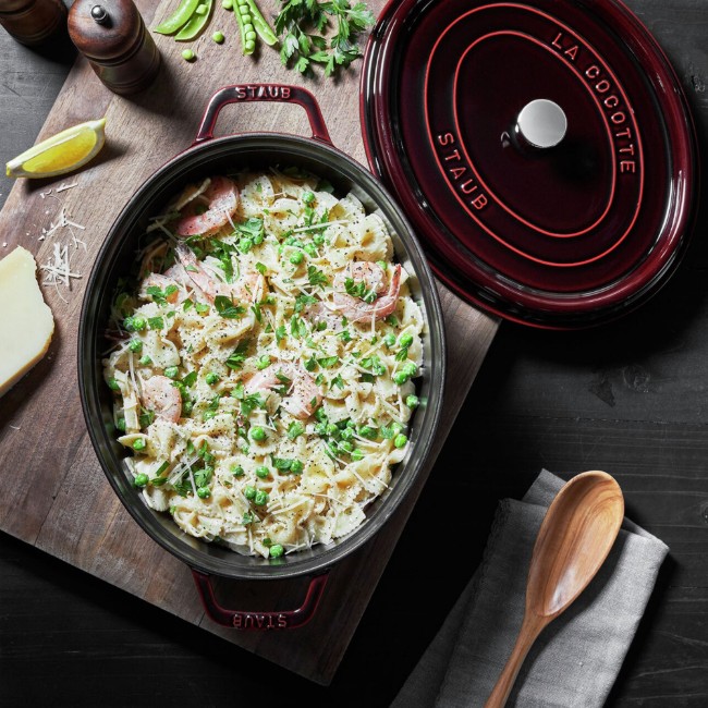 "Cocotte" овална тенджера за готвене, изработена от чугун 31 см/5,5 л, Grenadine - Staub 