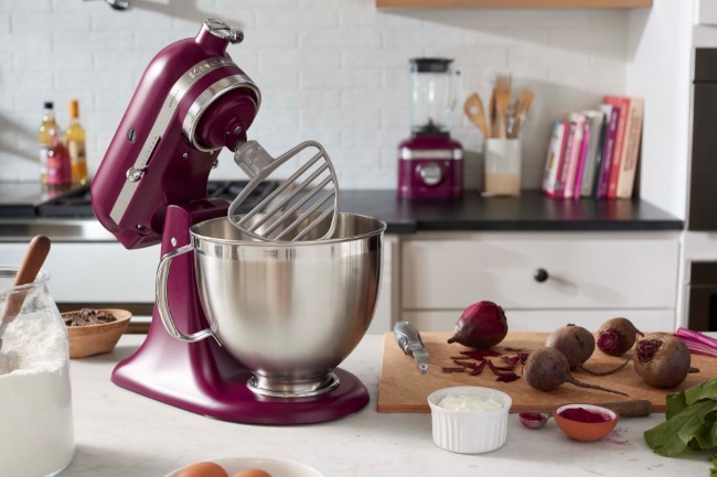 Миксер с 4.8L купа, Модел 195, Artisan, Beetroot - KitchenAid