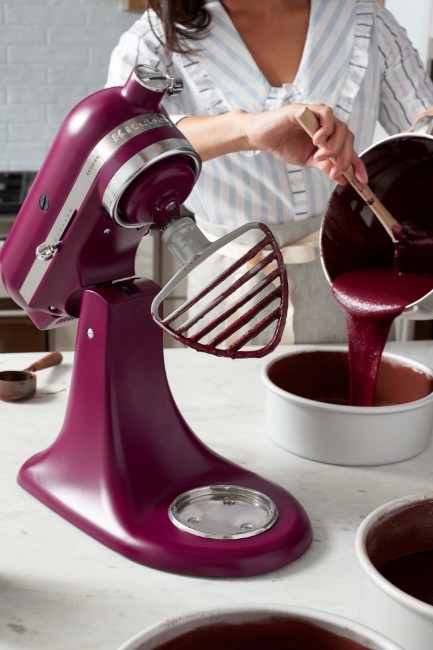 Миксер с 4.8L купа, Модел 195, Artisan, Beetroot - KitchenAid