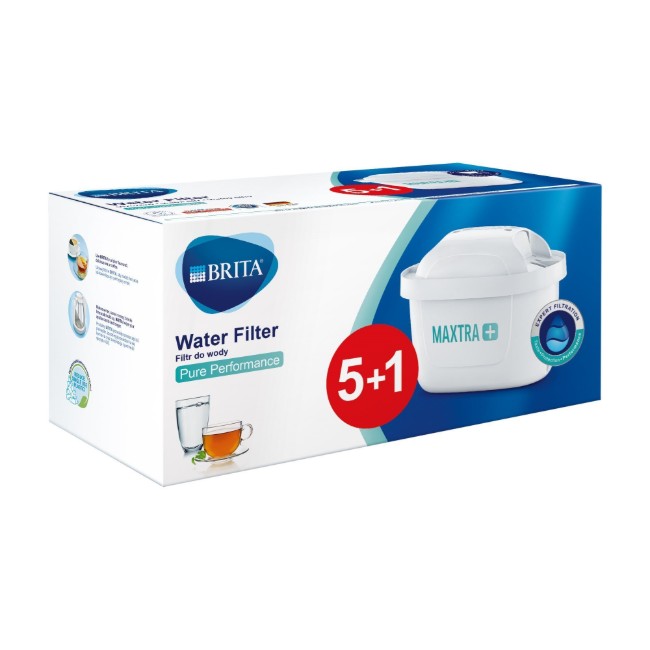 Комплект от 5+1 филтри "BRITA Pure Performance MAXTRA+"