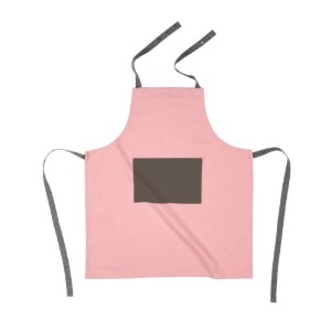 Кухненска престилка, памук, 74 х 85 см, 'Soft Pink' - Tiseco