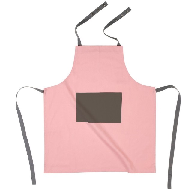 Кухненска престилка, памук, 74 х 85 см, 'Soft Pink' - Tiseco