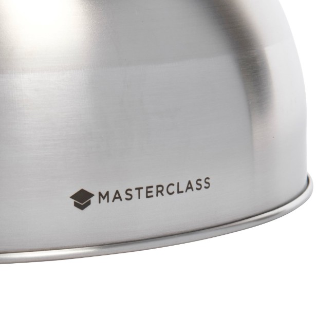 Куполен капак за тиган/грил, 22,5 см, неръждаема стомана - от MasterClass