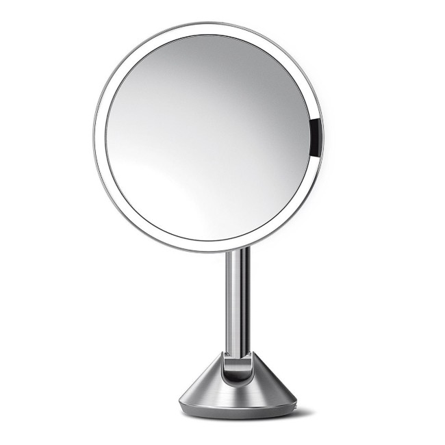 Огледало за грим със сензор, 23 см - simplehuman