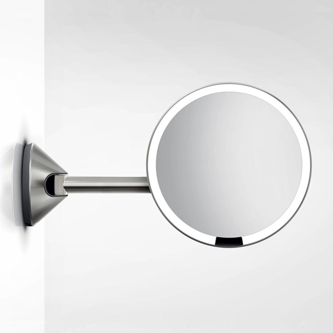 Огледало за грим със сензор, 23 см - simplehuman
