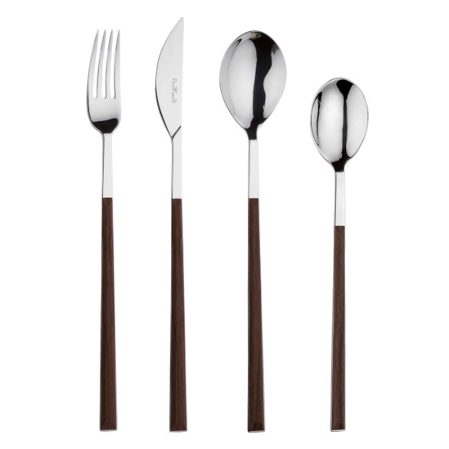 Комплект прибори за прибори от 24 броя Суши кралица Венге - Пинтинокс