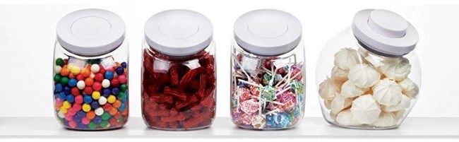 Буркан за бисквити, пластмасов, 12,7 x 19 x 21 см, 2,8 л - OXO