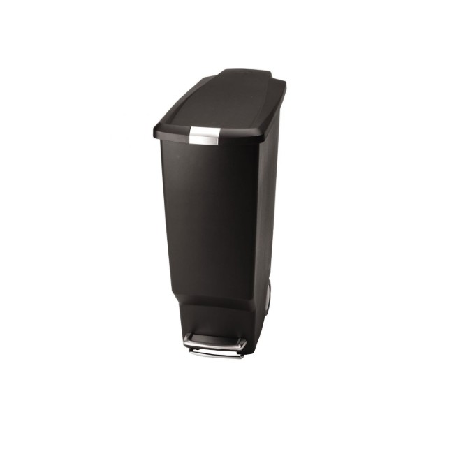 Кошче за боклук с педал, 40 л, пластмаса - марка "simplehuman"
