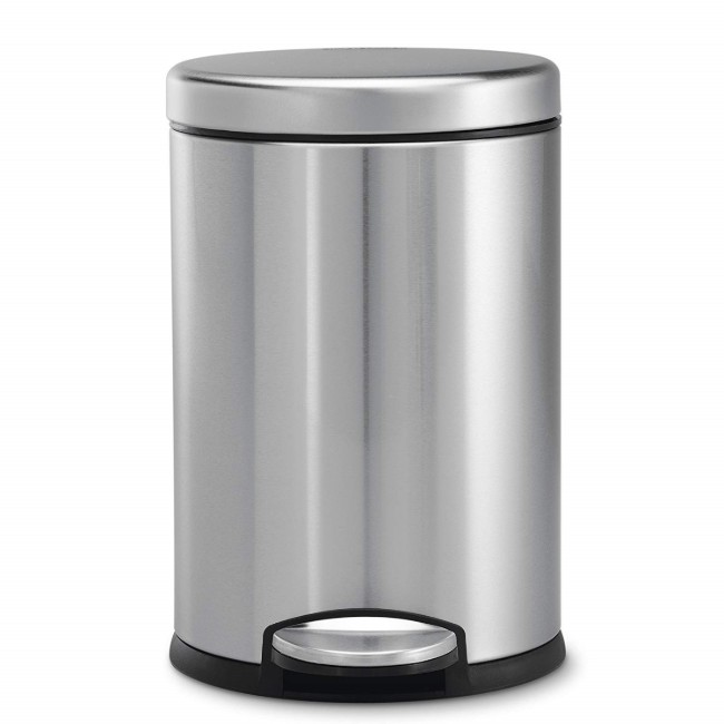 Кошче за боклук с педал, 4.5 л, Brushed - simplehuman