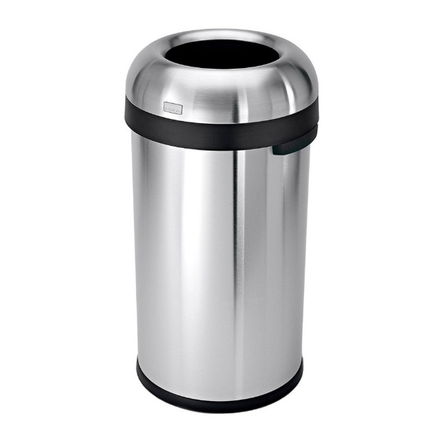 Кошче за боклук, 60 L, неръждаема стомана - simplehuman