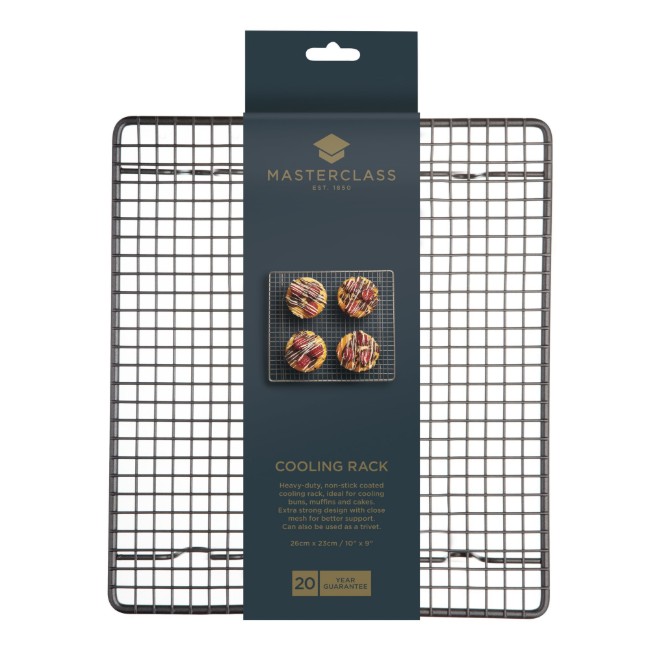 Скара за охлаждане, 26 х 23 см, въглеродна стомана - от Kitchen Craft