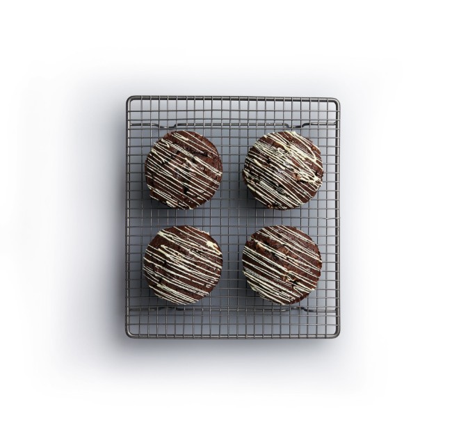 Скара за охлаждане, 26 х 23 см, въглеродна стомана - от Kitchen Craft