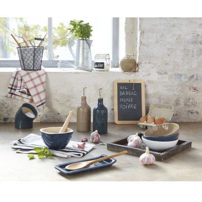 Хаван и пестик, 14 см, Blue Flame - Emile Henry