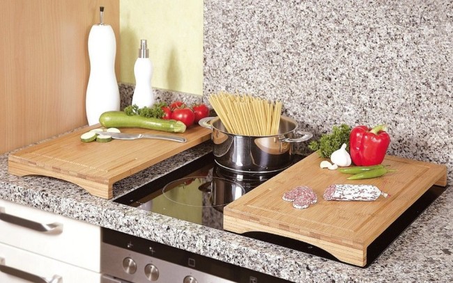 Бамбукова дъска за рязане, 54 x 28 см, дебелина 1,6 см - Kesper