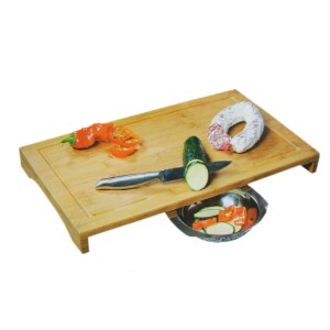 Бамбукова дъска за рязане, 54 x 28 см, дебелина 1,6 см - Kesper