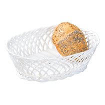 Овална кошница с хляб, 31 х 23,5 см, пластмаса - Кеспър
