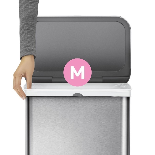 Торби за боклук, код М, 45 L / 20 бр., пластмасови - simplehuman