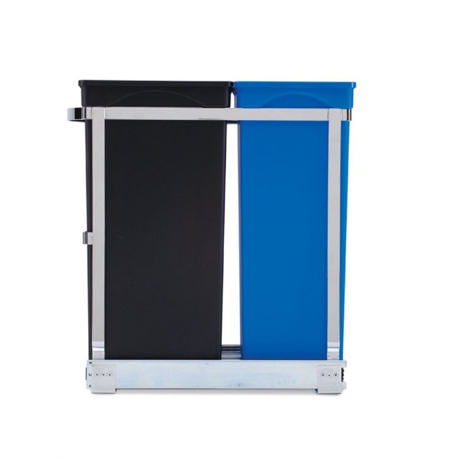 Прибиращ се кош за боклук, с отделения, 35 L - simplehuman