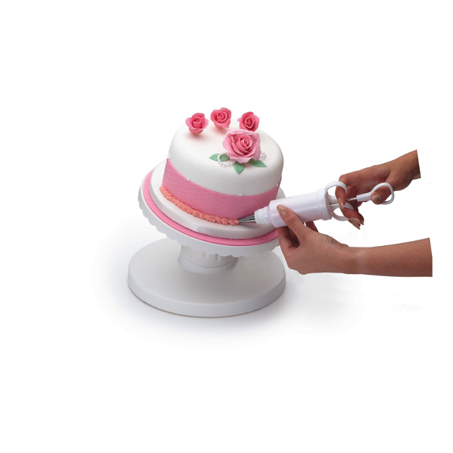 Наклонена опора за декориране на торта, 24 см - от Kitchen Craft