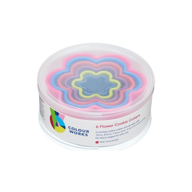 Комплект от 6 формички, за торти, цвете - от Kitchen Craft